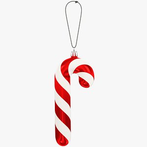 Candy Cane Christmas Tree Toy V1 3D model