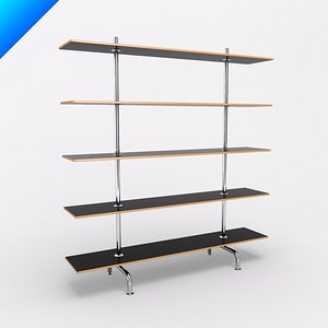 Marcel Breuer Five Shelf Bookcase