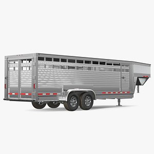 Livestock Transport Trailer New 3D