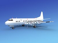 Lockheed L188 Electra II Unmarked 1