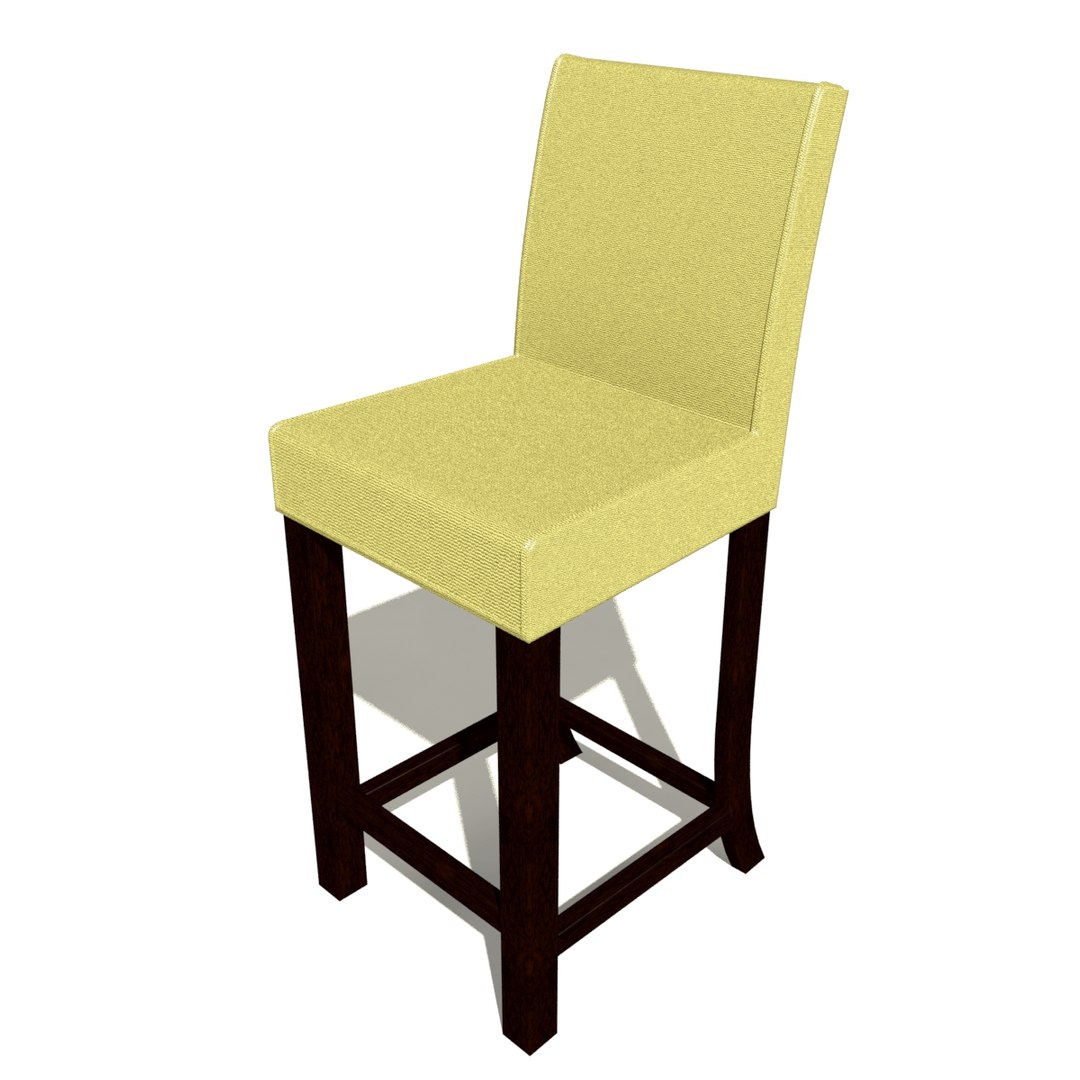 Modern kitchen table chair 3D model TurboSquid 1150199