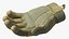 Military Gear Gloves 3D