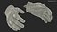 Military Gear Gloves 3D