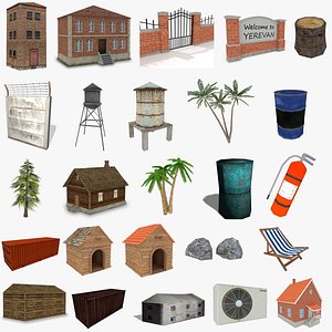 games pack 3d model