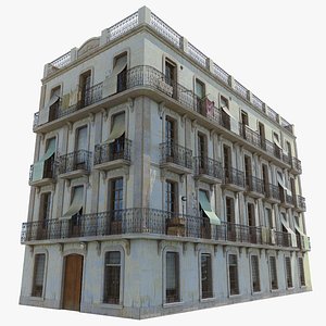 3D Bisbe Pol 57 Bldg Spain 79-44B model