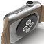 Apple Watch棕色皮革磁性闭合2 3D模型
