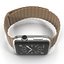 Apple Watch棕色皮革磁性闭合2 3D模型