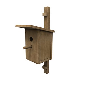 3D bird s house b model