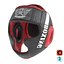 Coleção de boxe 3 em 1 - Luvas de boxe para saco de pancadas e capacete de boxe