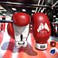 Coleção de boxe 3 em 1 - Luvas de boxe para saco de pancadas e capacete de boxe