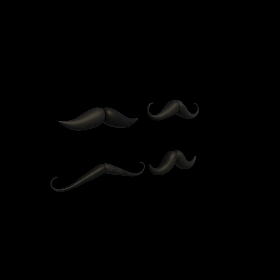 3D Cartoon Mustache 3D model https://p.turbosquid.com/ts-thumb/pk/G2fJ7a/PJ/cartoonmustache2/jpg/1783783643/1920x1080/fit_q87/bd593d8796df526b4e395532bd530cc559321004/cartoonmustache2.jpg