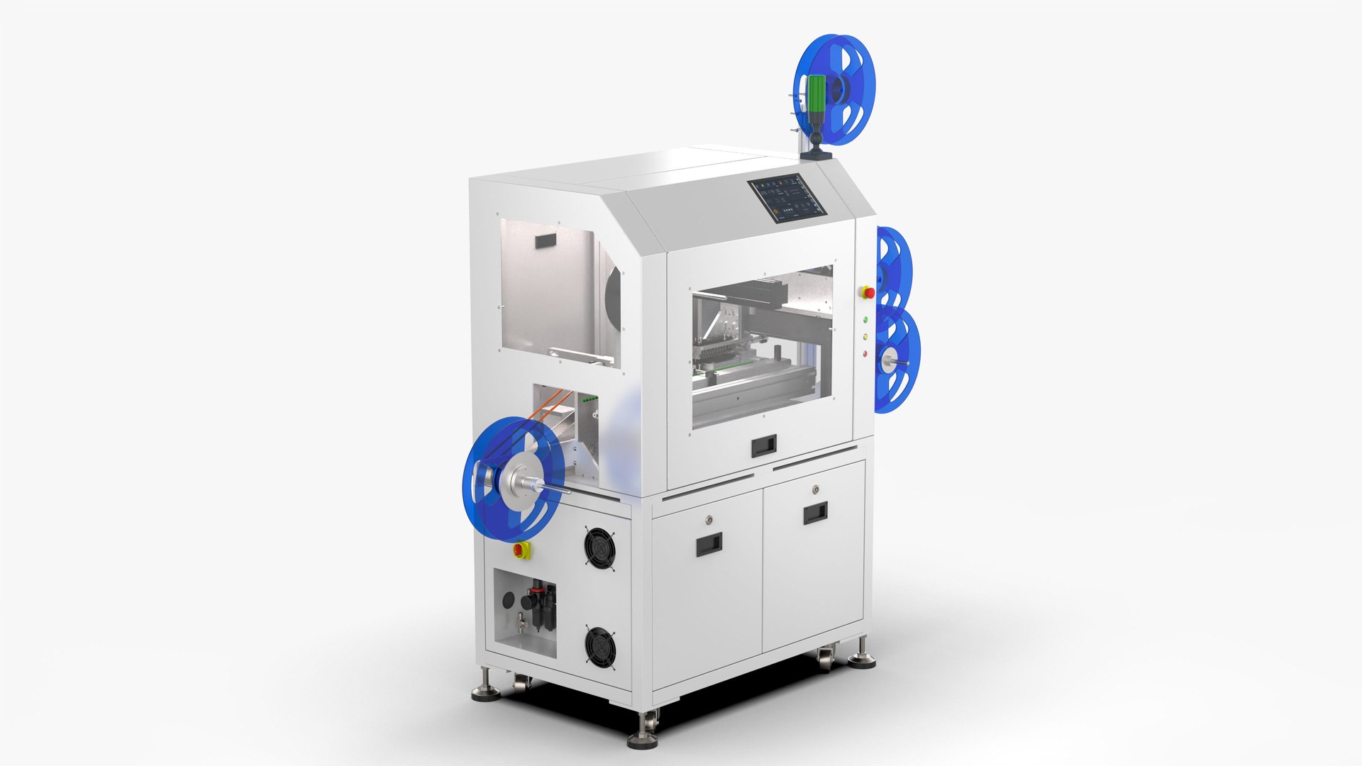 3D Automatic Cutting and Packaging Machine https://p.turbosquid.com/ts-thumb/pk/GDzNf2/0I/automaticcuttingandpackagingmachine.285/jpg/1683201629/1920x1080/fit_q87/9ec78b21e34de957ab089b2c68533975eeb0d639/automaticcuttingandpackagingmachine.285.jpg