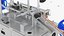 Machine de découpe et d'emballage automatique