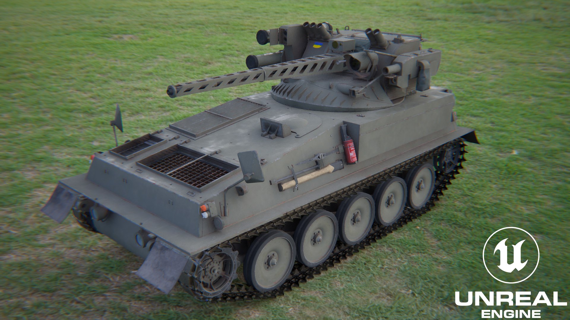 CVRT Light Tank 3D Model - TurboSquid 2200474