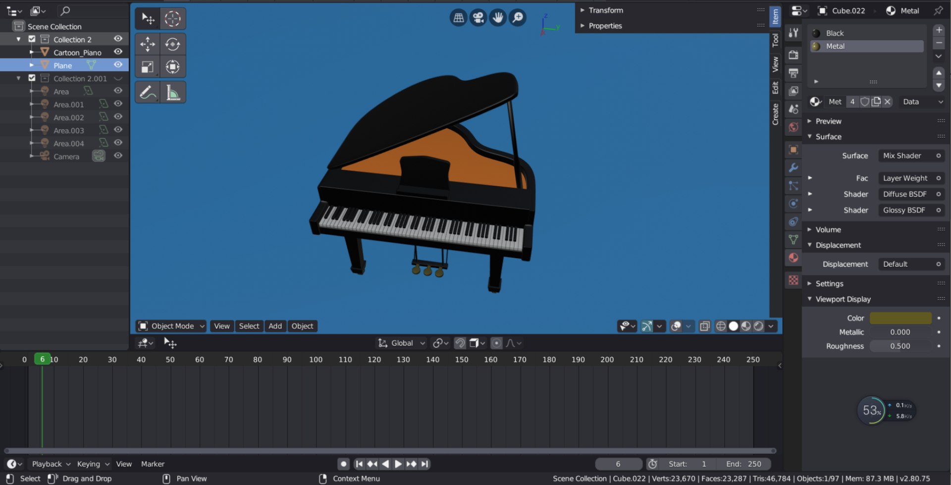 Piano musical instrument 3D model - TurboSquid 1690848