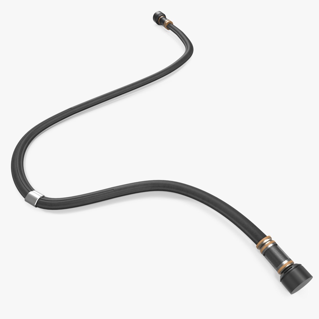 Industrial Cable 14 3D Model 3D model preview