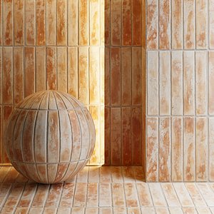 3D Terracotta brick