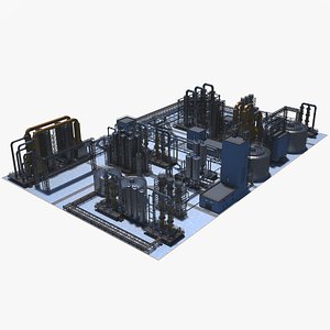 3D Industrial Area 42 model