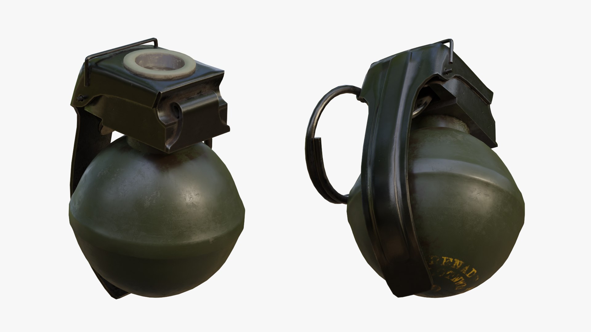 V40 Mini Frag Grenade 3D - TurboSquid 2245067