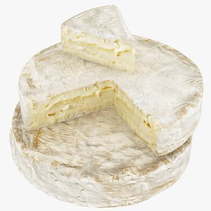 3D model Cheese 04 - Brie de Meaux