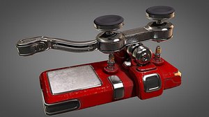 Vintage worn quantum Telegraph