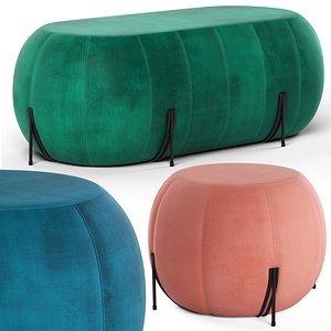 Loftdesigne Pouf 10861 3D model