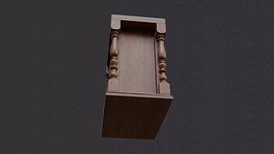 Wooden Altar model