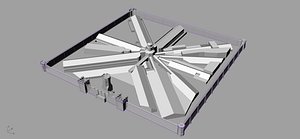 eastern state penitentiary 3D model