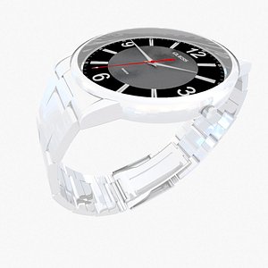 3d model guess watch
