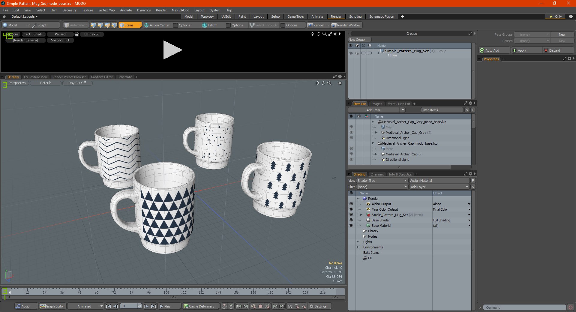 3D model simple pattern mug set https://p.turbosquid.com/ts-thumb/pk/yNlONc/qTjVWJMC/simplepatternmugsetc4dmodel020/jpg/1594848870/1920x1080/fit_q87/0be88ceef6466da2d1f95399b74d2eade3e5b980/simplepatternmugsetc4dmodel020.jpg