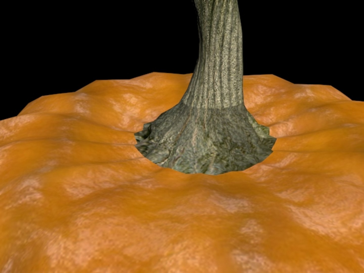 Free Obj Mode Halloween Pumpkin