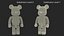 3D Bearbrick Chomper model