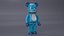 3D Bearbrick Chomper model