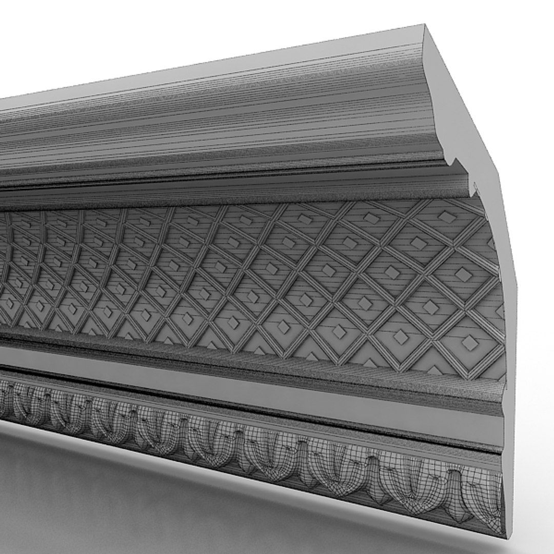 Cornice Molding 3d Model