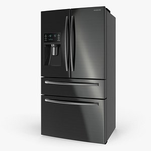 3D samsung 4 door refrigerator