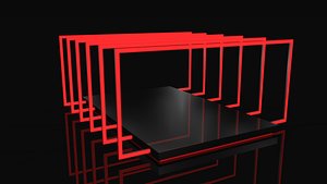 3D Car Exposition Showroom model