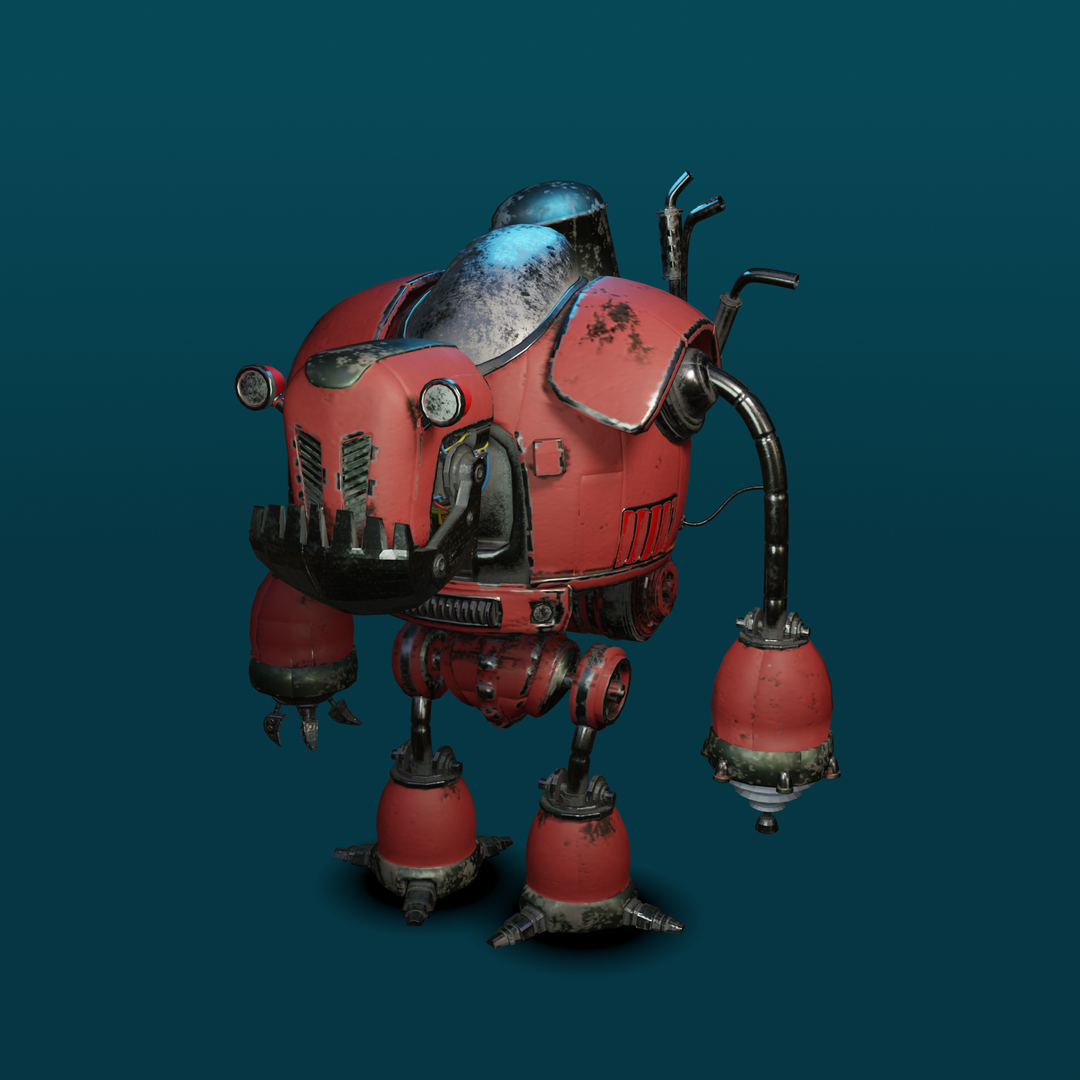 Robot Stylized 3D Model - TurboSquid 2243344