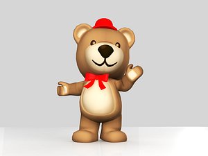 3d model teddy bear