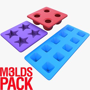 molds ice pack 3d model