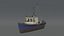 3D fishing boat model