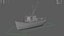 3D fishing boat model