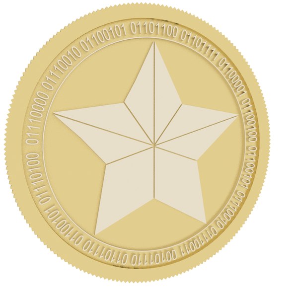 TokenStars 금화 3D 모델 - TurboSquid 1628457