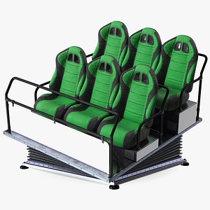 Dynamic Cinema Game Machine 7D Rigged