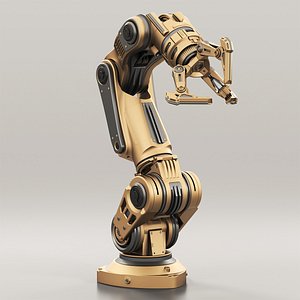 arm 3 rigged 3D model