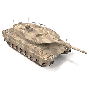 Leopard 2 Tank 3D