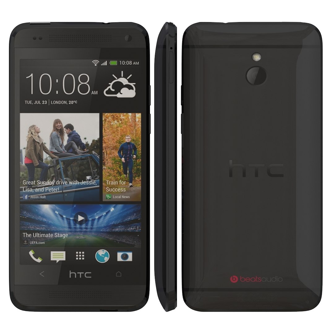 3d htc mini black