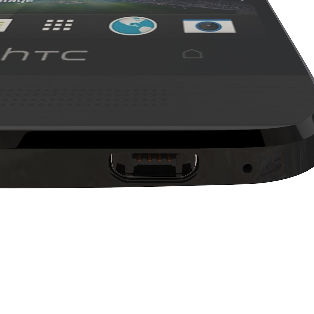 3d htc mini black
