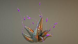 alien plant 3D model