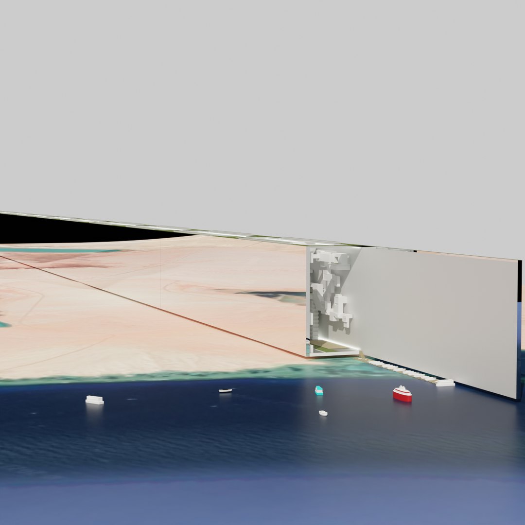 modelo 3d The Line - NEOM - TurboSquid 1981983