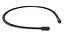 Unisex Black Spring Wave Headband